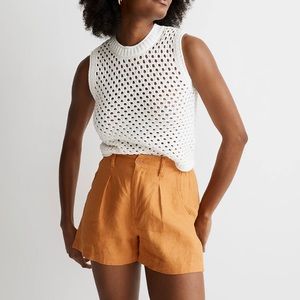 Madewell Linen Shorts "the Neale"